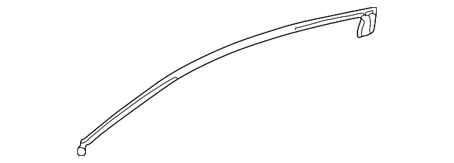67888-33010 UPPER W'STRIP, LEFT