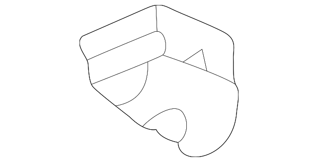 1L3Z-3020-AA Деталь BUMPER, LEFT
