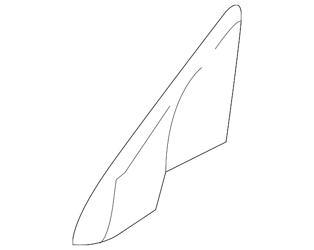 94251SA030 Деталь CORNER COVER, LEFT