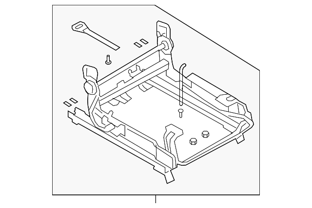 CC99-88-96X-34 Деталь SEAT TRACK, RIGHT