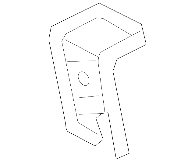 C243-88-1M1-34 Деталь INNER COVER, RIGHT