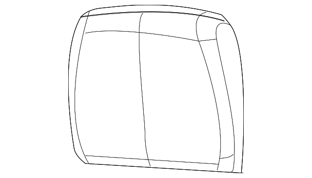 1HU561T1AA Деталь HEADREST, RIGHT