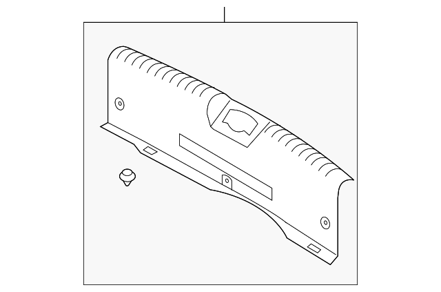 85770-1M400VA Деталь REAR TRIM PANEL