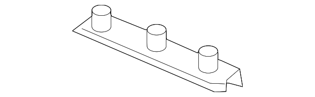 25623867 Деталь BUMPER COVER PLATE, RIGHT