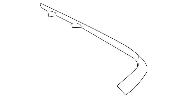 25623870 Деталь MOLDING, RIGHT