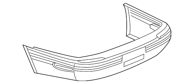 25651625 Деталь BUMPER COVER