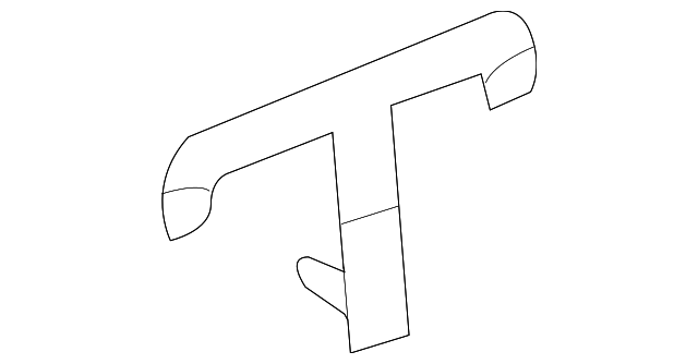 25639725 Деталь IMPACT BAR STUD PLATE, LEFT