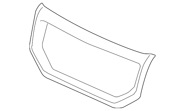 75102-SZA-A01ZA Деталь SURROUND, FR. GRILLE *TCHROME* (CHROMIUM
