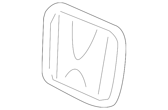 75700-SZA-A01 Деталь EMBLEM, FR. CENTER