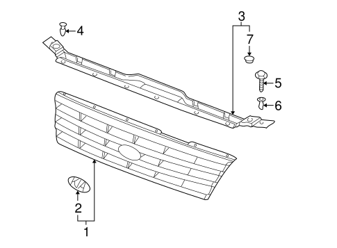 Optima GRILLE & COMPONENTS