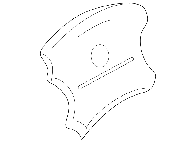 K8510-2Z301 Деталь DRIVER AIR BAG