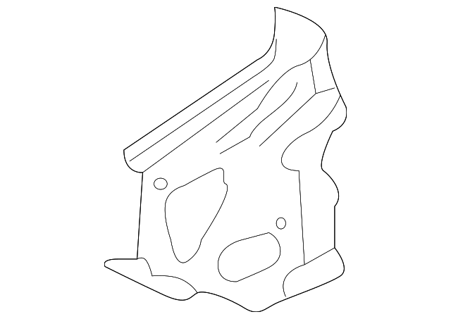 GK2A-53-283 Деталь SIDE REINF, RIGHT