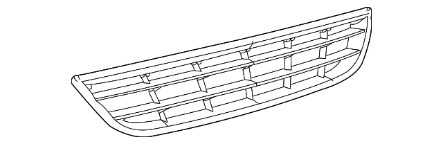 7B0-807-681 Деталь LOWER GRILLE