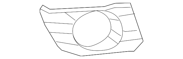 7B0-807-683-A Деталь BEZEL, LEFT