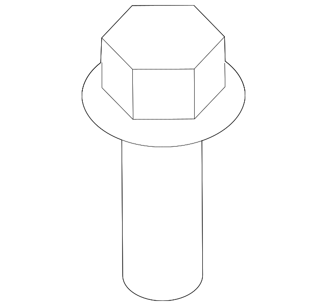 WHT-004-334 Деталь BUMPER COVER SCREW, LEFT