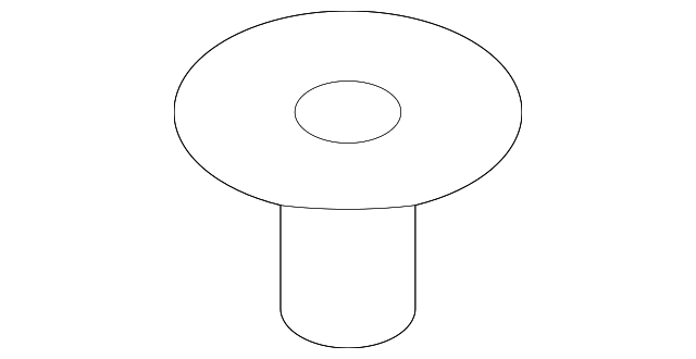 7B0-807-925 Деталь BUMPER COVER PIN, RIGHT