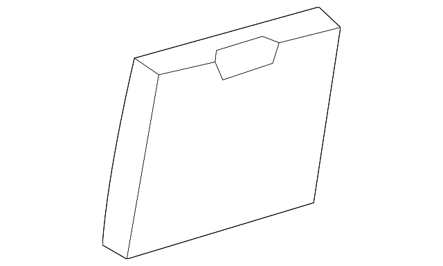 58917-0C030-E0 Деталь REAR COVER