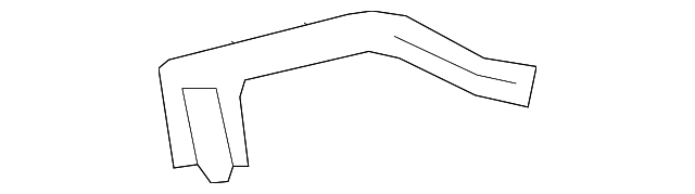 58997-0C040 Деталь REAR CONSOLE REAR BRACKET