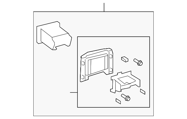 58810-0C050-E0 Деталь STORAGE COMPART