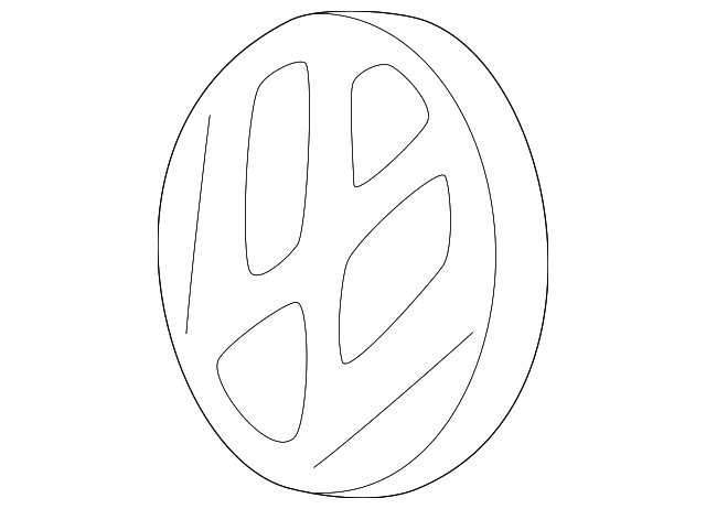 1J5-853-601-ULM Деталь EMBLEM