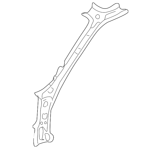 5L8Z7802504AA INNER PILLAR, RIGHT