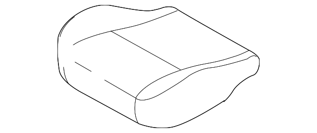 96890052 Деталь SEAT COVER, LEFT