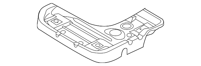 96984835 Деталь SEAT FRAME, LEFT