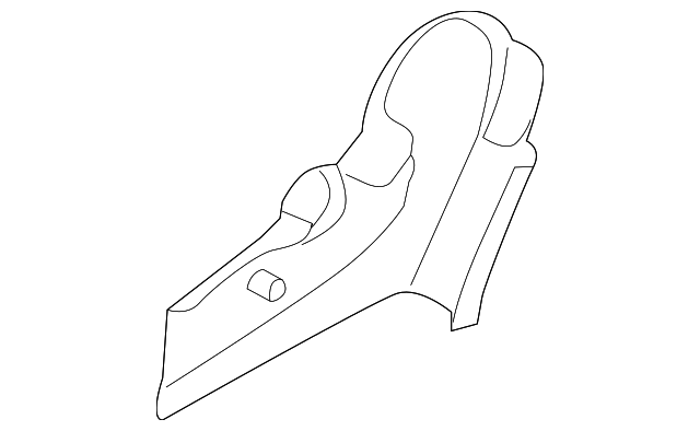 96439560 Деталь RECLINE COVER, LEFT