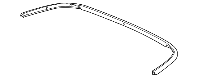 22859611 Деталь REAR BOW, LEFT