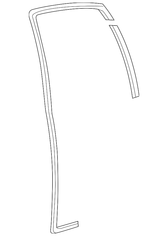 30028278 Деталь DOOR W'STRIP, LEFT