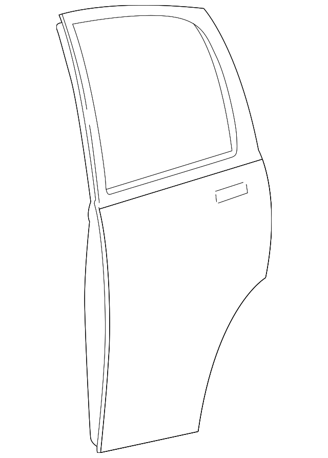 91176282 Деталь DOOR SHELL, RIGHT