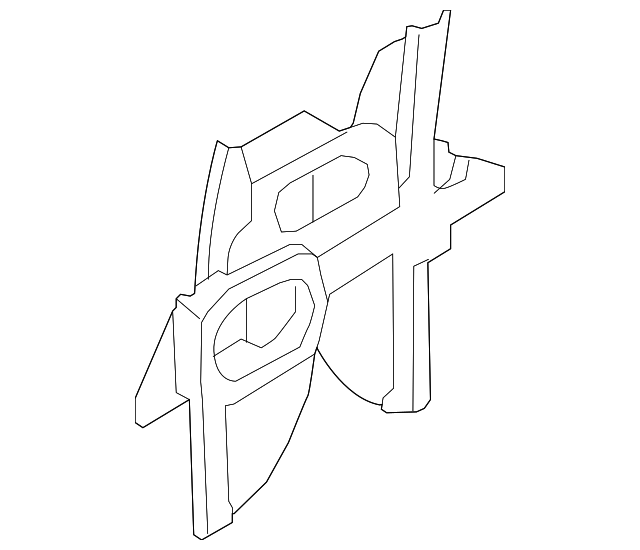 BL1Z-7823200-AA Деталь WINDOW REGULATOR, RIGHT