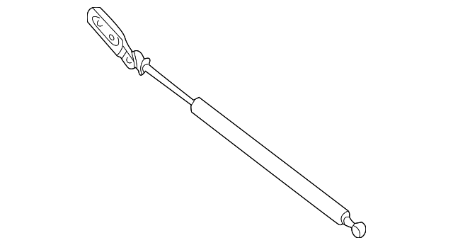 0K2DK-63620A SUPPORT ROD, LEFT