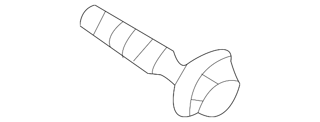 99796-0816 HINGE BOLT, RIGHT