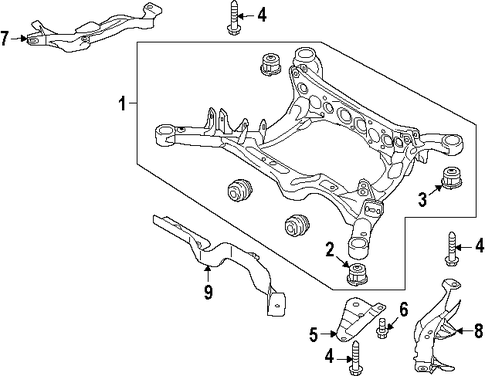 allroad SUSPENSION MOUNTING
