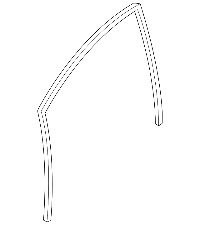 80330-5Z000 Деталь GLASS RUN, RIGHT