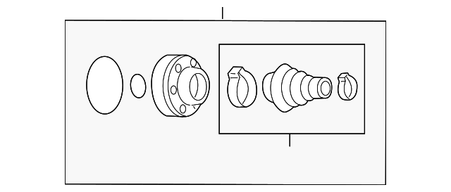 8R0-598-103-B Деталь INNER JOINT, RIGHT