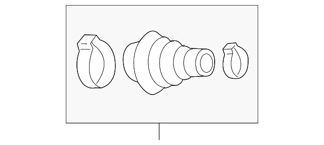 8R0598201B Деталь INNER BOOT, RIGHT