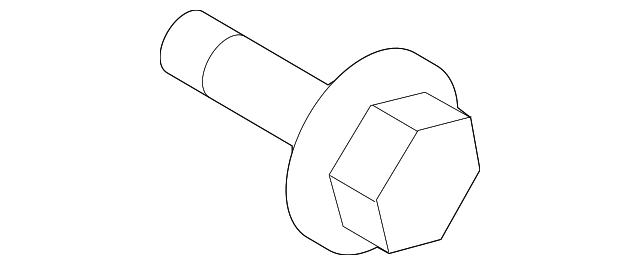 90109-11057 Деталь BELT & RETRACTOR MOUNT BOLT, LEFT