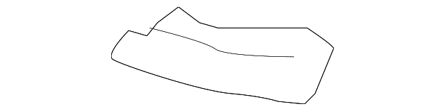 73371-12080-B0 BELT & RETRACTOR HANGER, RIGHT