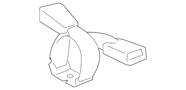 73480-12351-C0 BUCKLE, LEFT