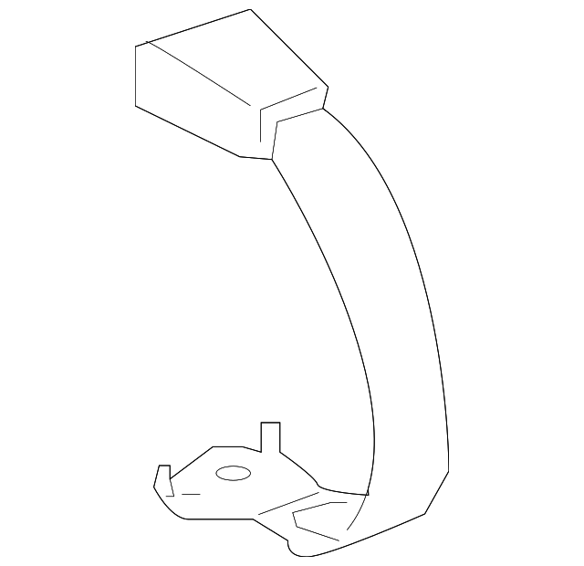 73380-12451-C0 BUCKLE, RIGHT