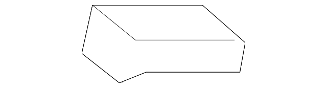 970D7JJ50A Деталь REAR ROOF PNL RETAINER, LEFT