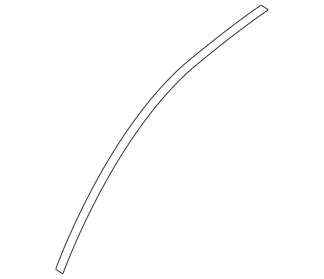 802821CA0C Деталь UPPER MOLDING, RIGHT