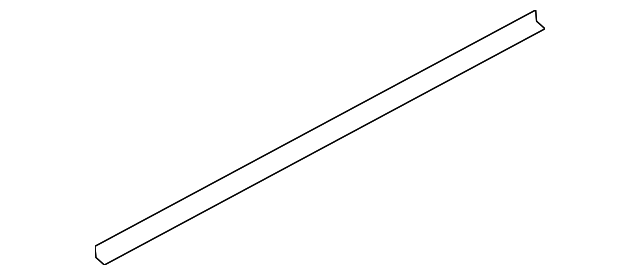 808711CA0A Деталь BODY SIDE MLDG, LEFT