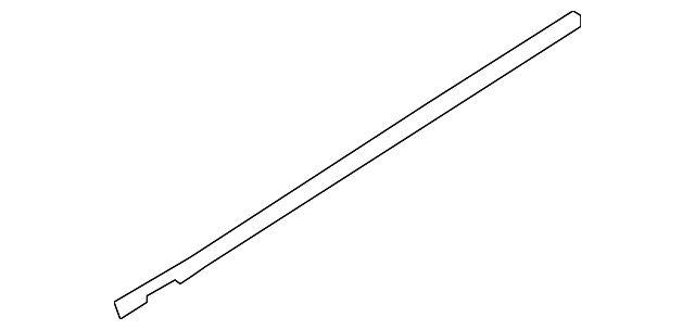 808211CA0A Деталь BELT MOLDING, LEFT