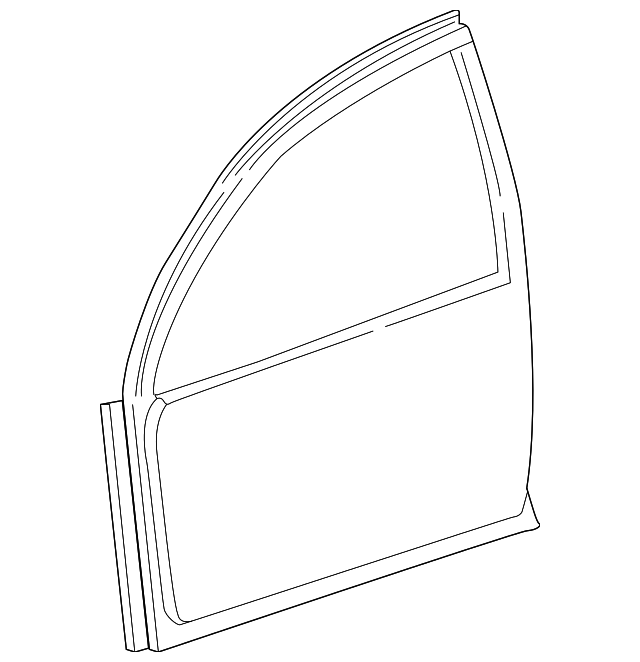5003226AE Деталь DOOR SHELL, RIGHT