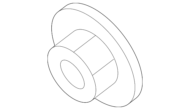 -W714065-S442 Деталь BRACKET RETAINER NUT