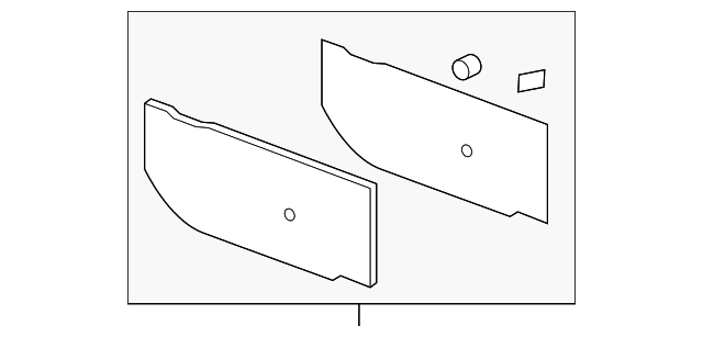 25905754 LOWER PANEL, LEFT