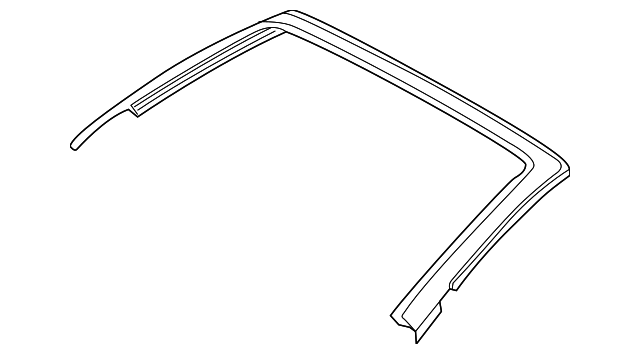 8S7-817-519 Деталь WINDSHIELD FRAME